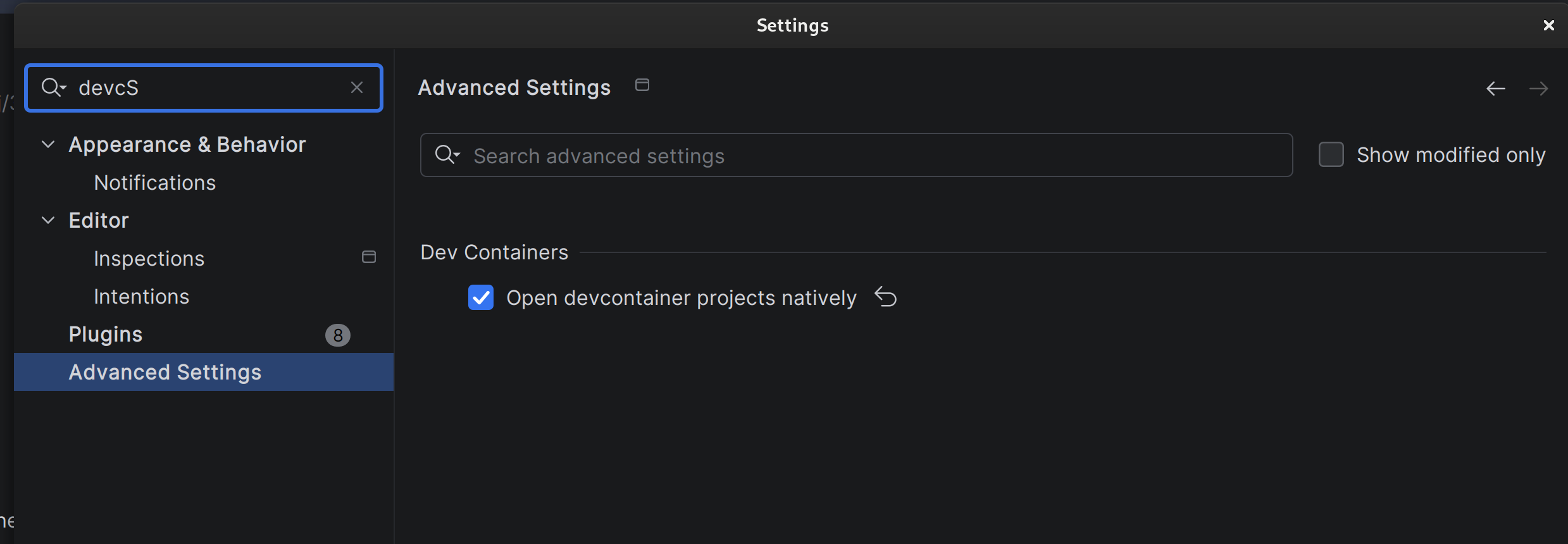 native IDE